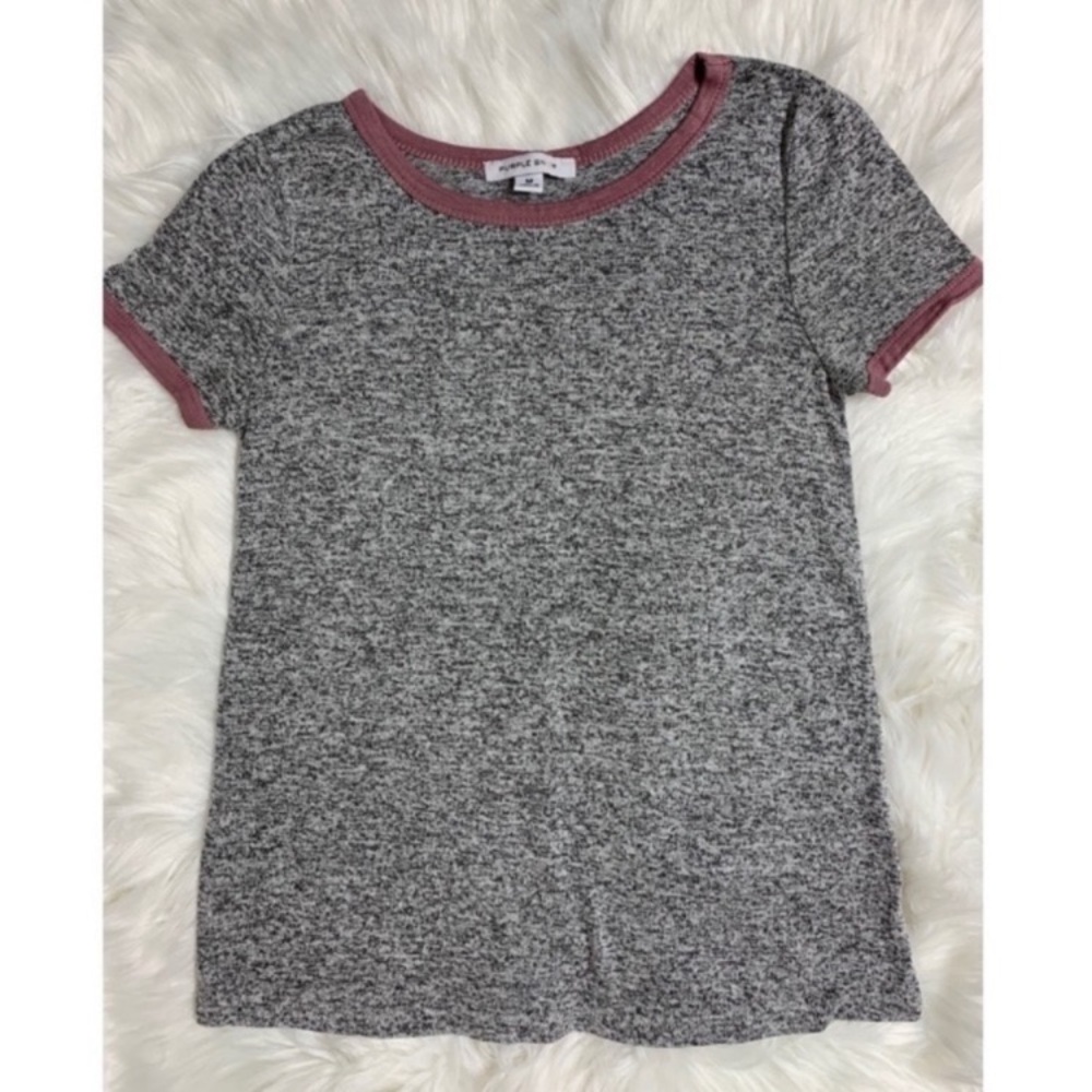 Heather gray static t-shirt